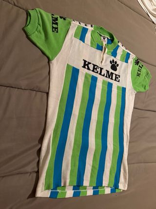 Maillot equipo ciclista profesional kelme 1982 