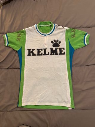 Maillot equipo ciclista profesional kelme 1982 