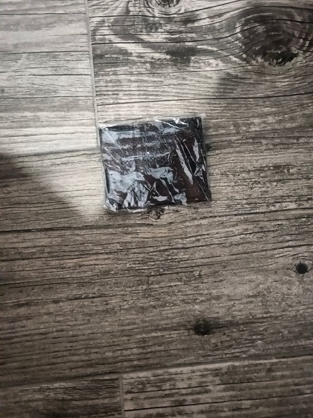 Cartera marrón de piel 