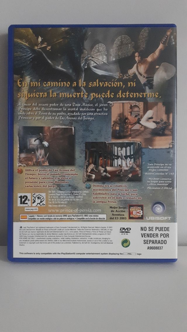 PRINCE OF PERSIA - LAS ARENAS DEL (PS2)
