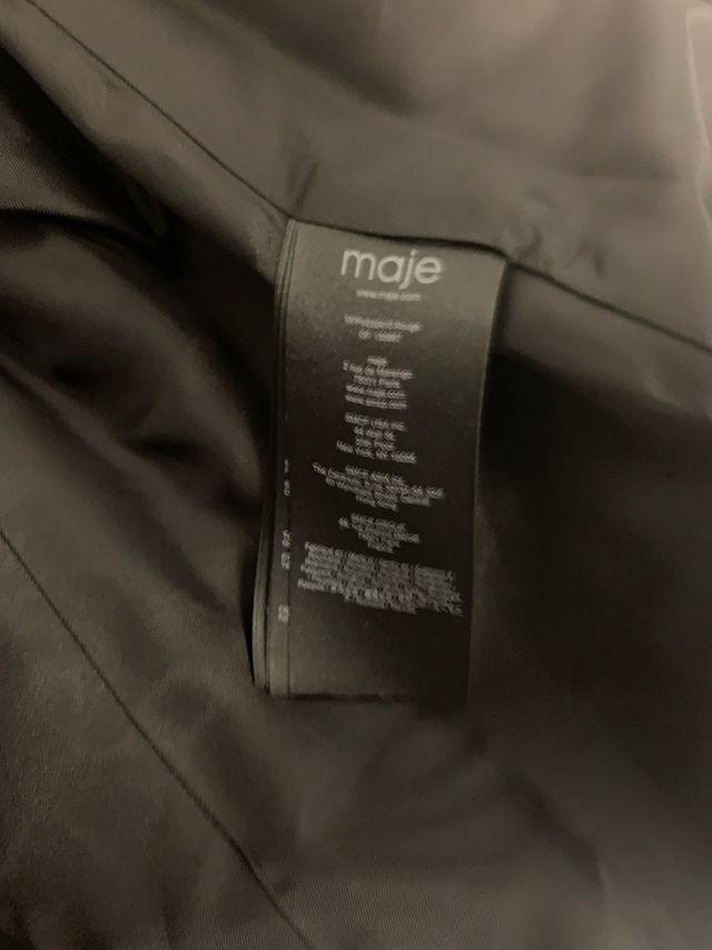 Maje nuevo Abrigo talla 38