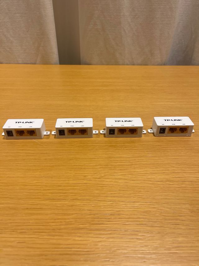 Lote de 4 inyectores POE TP-LINK