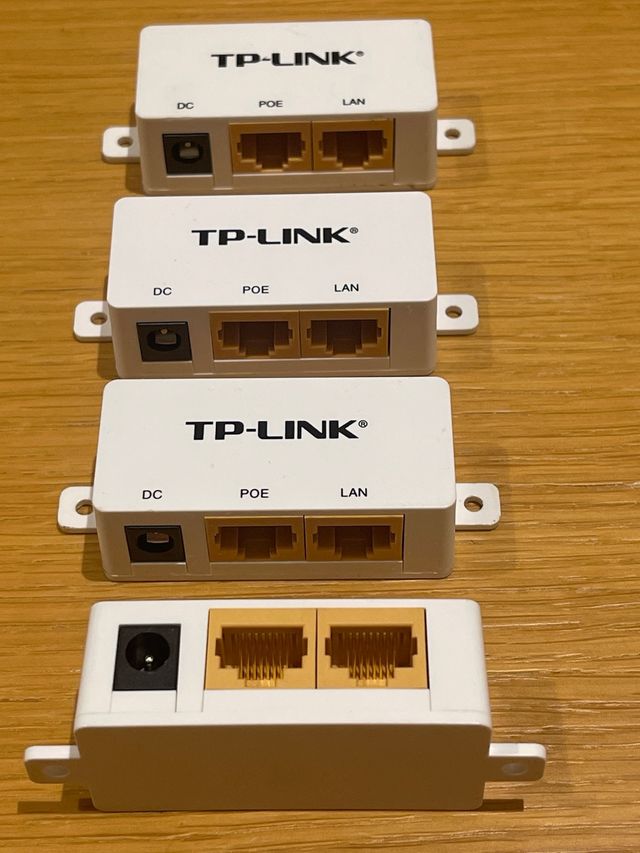Lote de 4 inyectores POE TP-LINK