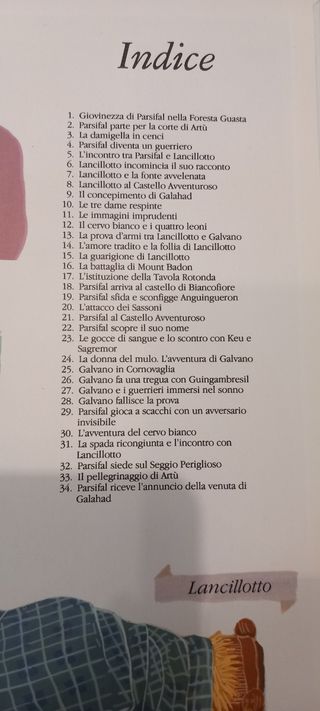 Artù Parsifal e Lancillotto 