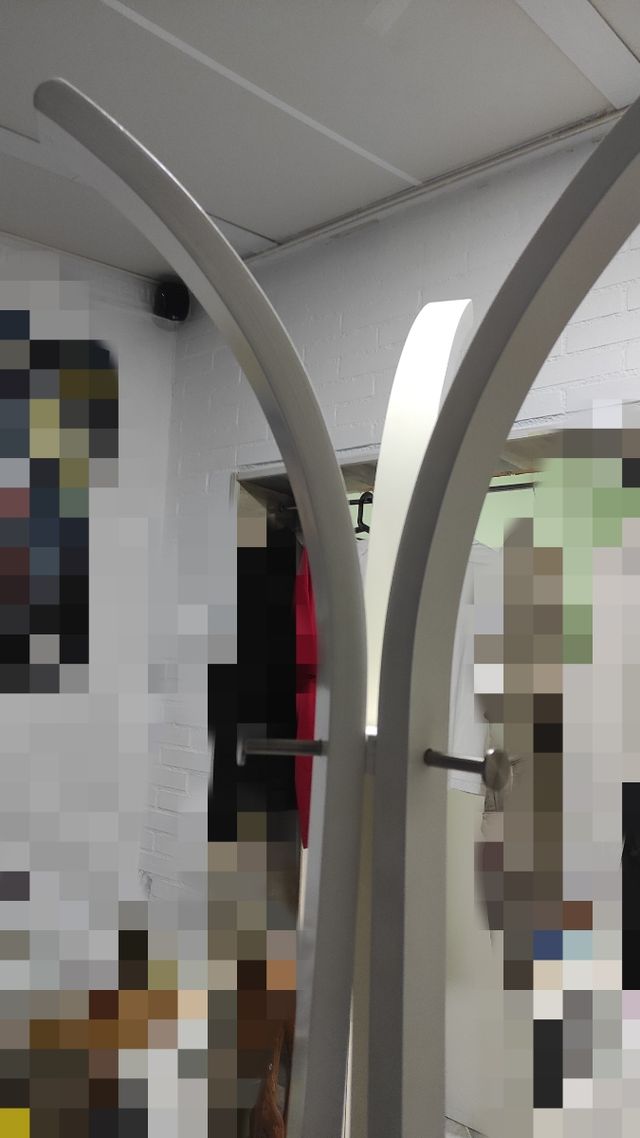 Perchero de pie, blanco