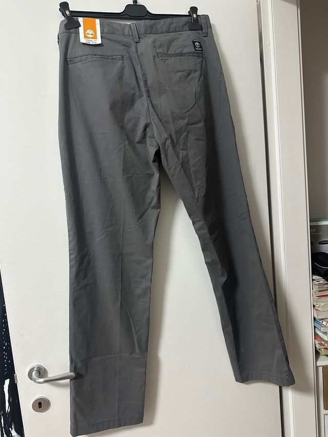 Timberland tg.50 Pantaloni chino uomo grigi