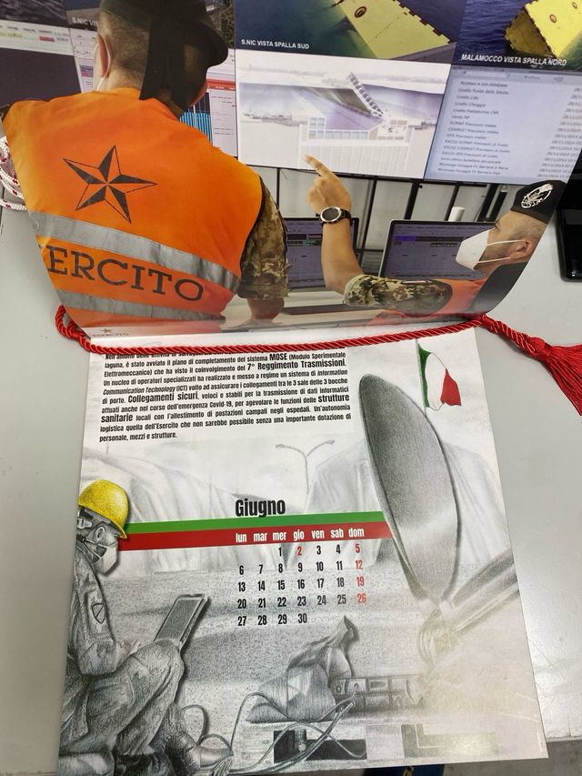 Calendario Esercito 2022