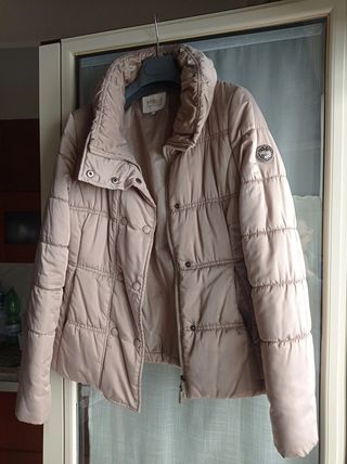 Giaccone donna beige "Artigli" misura 42