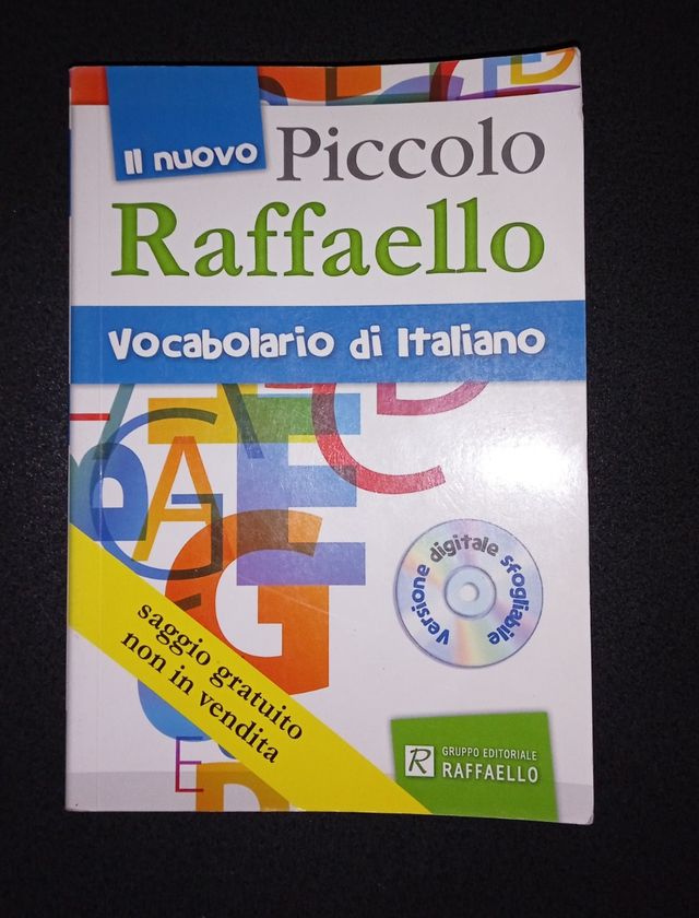 Vocabolario  di italiano Raffaello editore