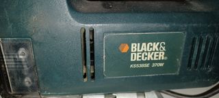 Sierra de calar Black & decker