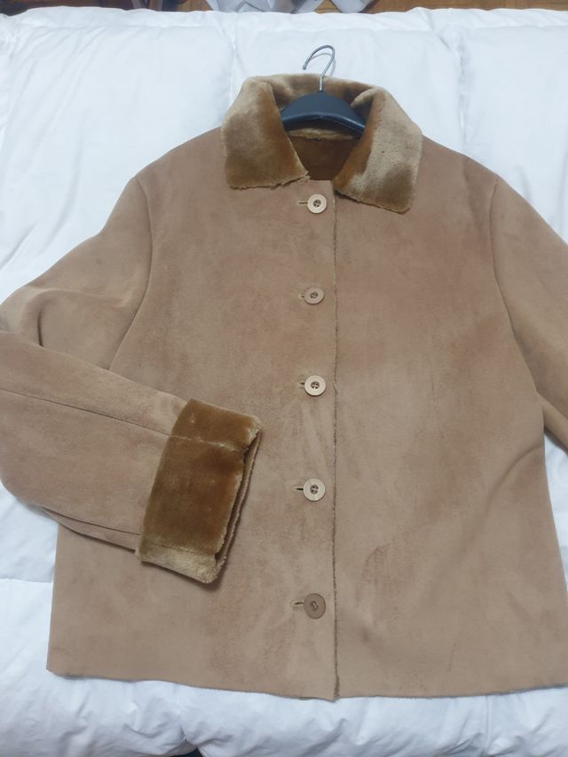 Chaqueta chica antelina