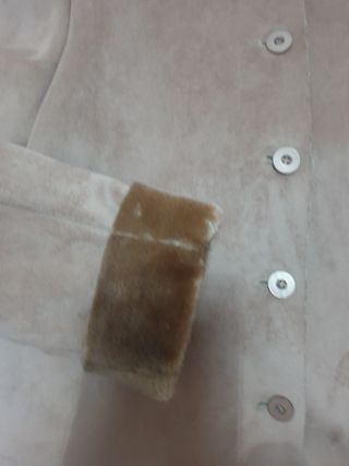 Chaqueta chica antelina