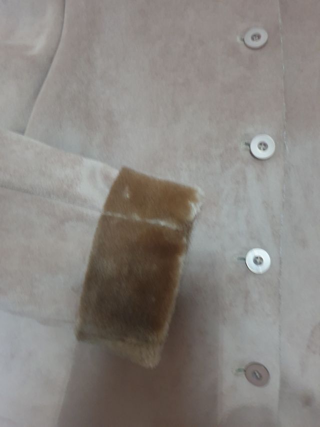 Chaqueta chica antelina