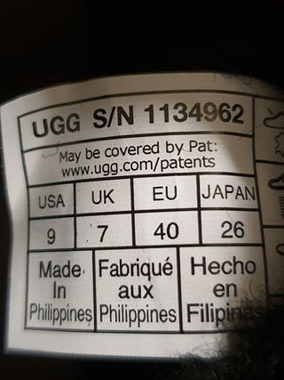 UGG W Classic Mini Side Logo II 1134962 nero T. 40
