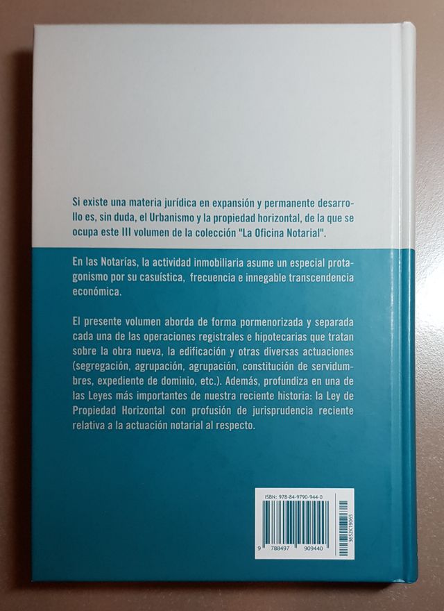 URBANISMO. EDIFICACION Y PROPIEDAD HORIZONTAL