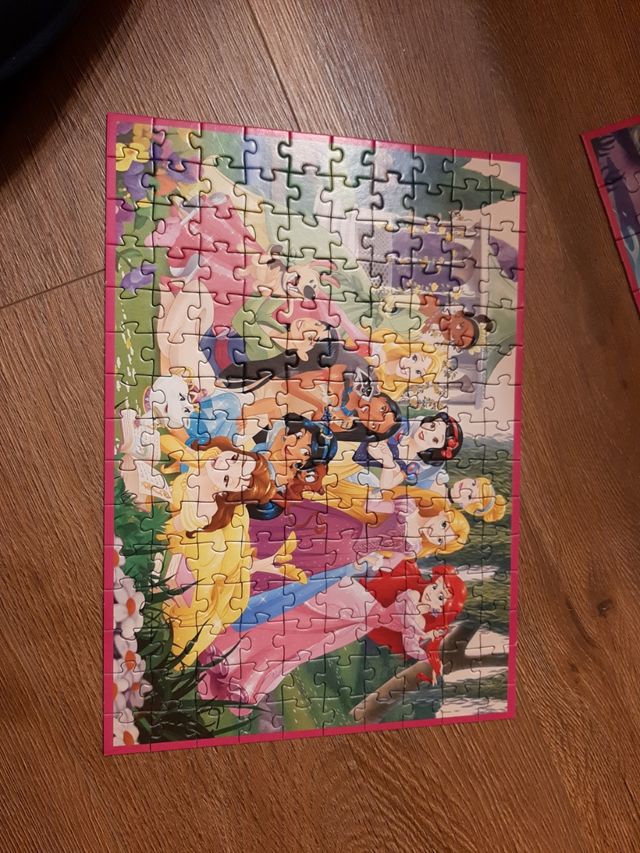 MULTI 4 PUZZLES DISNEY PRINCESS