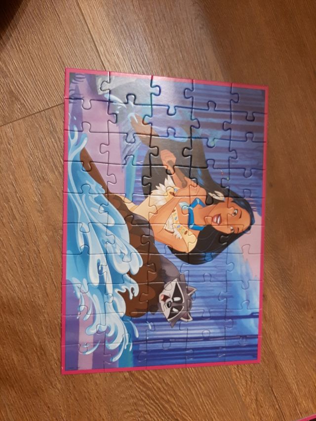 MULTI 4 PUZZLES DISNEY PRINCESS