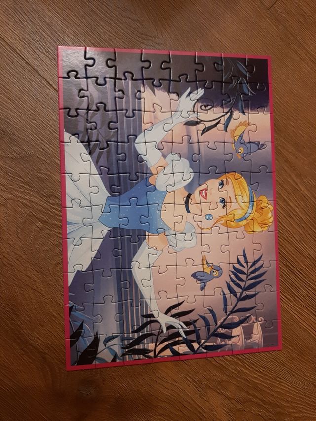 MULTI 4 PUZZLES DISNEY PRINCESS