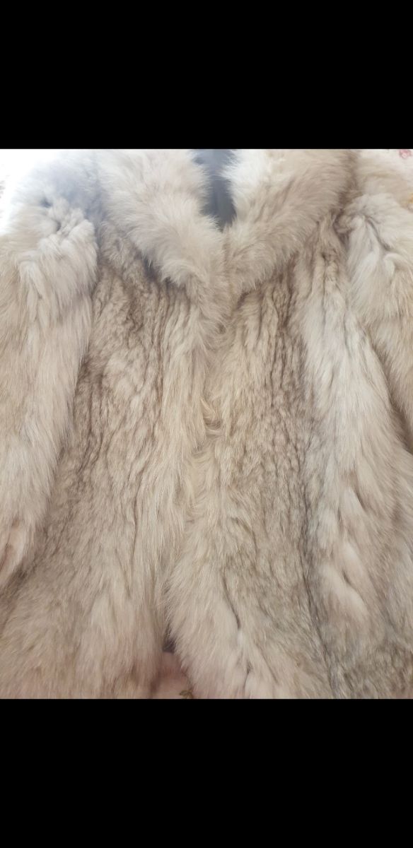 CHAQUETON ZORRO BLANCO