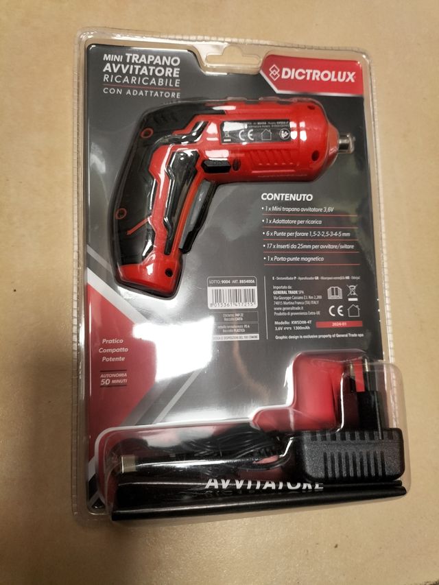 Mini Trapano Avvitatore ricaricabile 