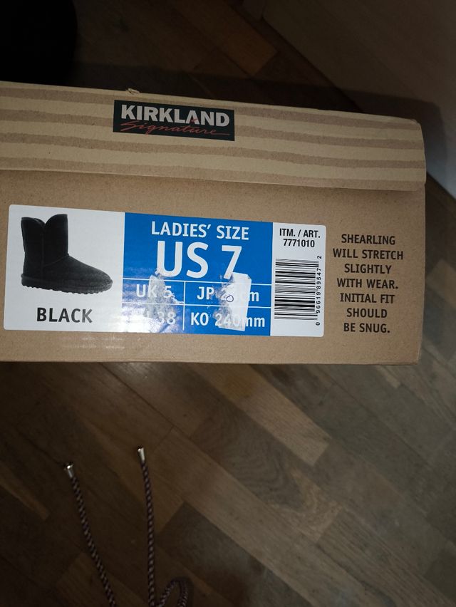 Botas Shearling talla 38