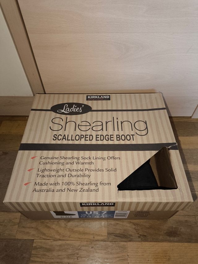 Botas Shearling talla 38