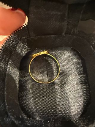 Anillo oro Tous