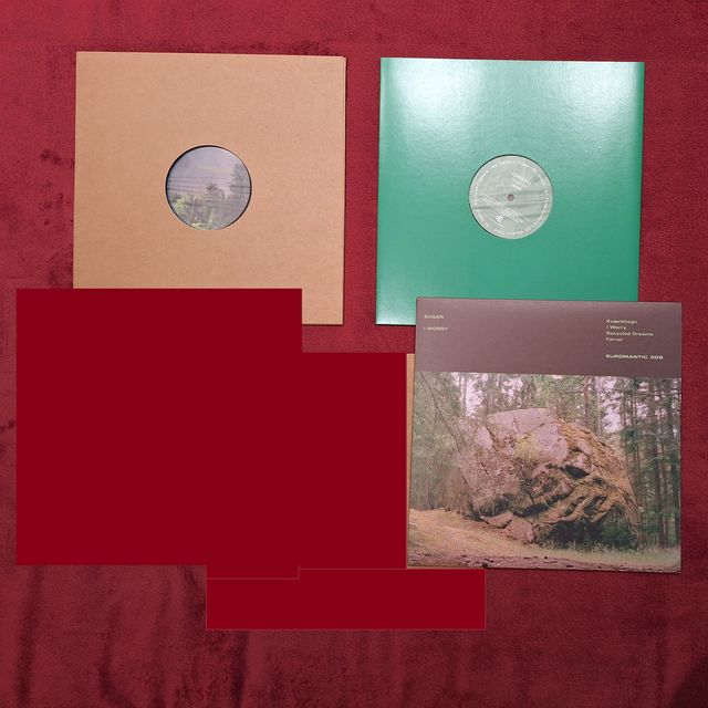 Lote 3 vinilos 12" de música electrónica variada