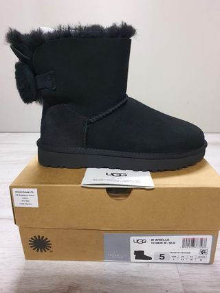 UGG W Arielle black 1019625 fiocco lana T. 36