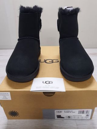 UGG W Arielle black 1019625 fiocco lana T. 36