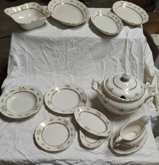 VAJILLA PORCELANA 76 PIEZAS