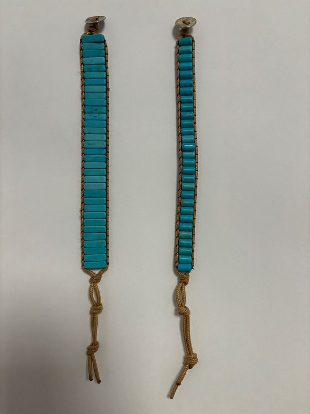 2 Pulseras turquesa