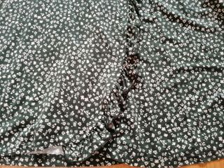 Vestido corto manga larga