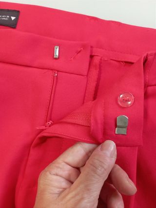 Shorts rojo Zara S 36 
