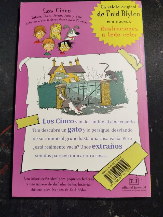 Tim persigue un gato (Los Cinco Historias Cortas / Famous Five) (Spanish Edition)