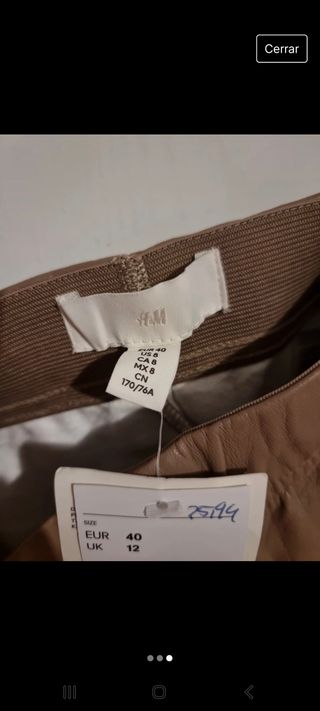Pantalon de polipiel