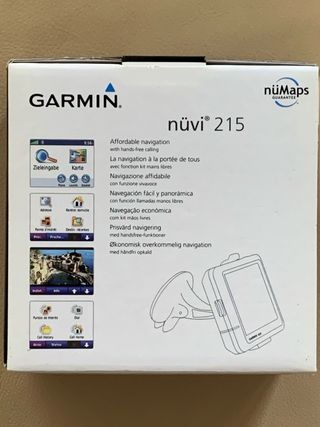 GPS navegador Garmin Nuvi 215
