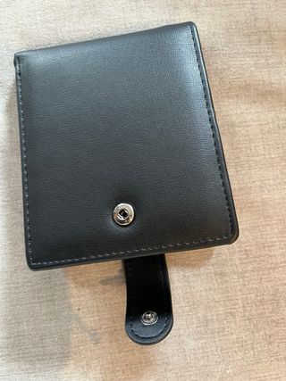 Monedero negro hombre