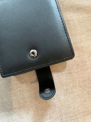 Monedero negro hombre