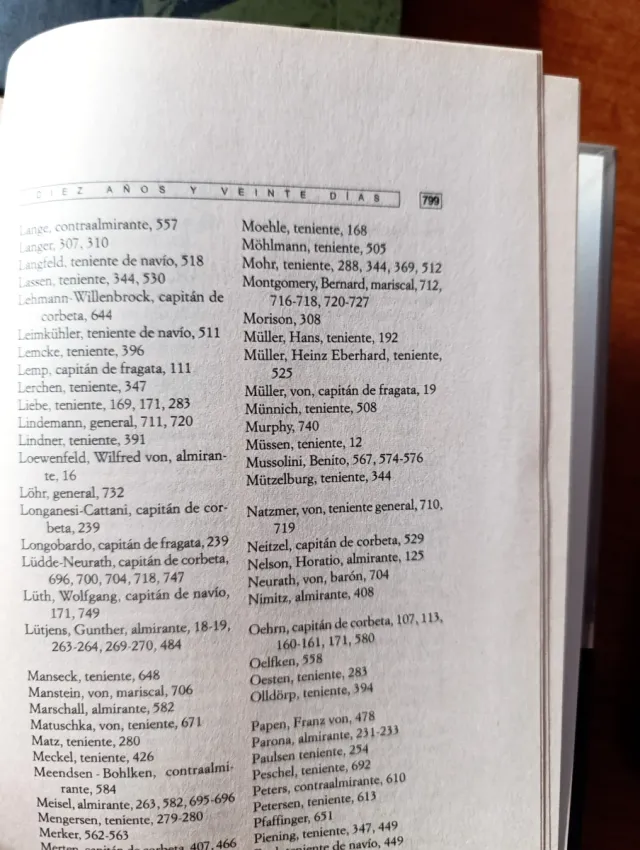 DIEZ AÑOS Y VEINTE DÍAS - KARL DONITZ (2 libros)