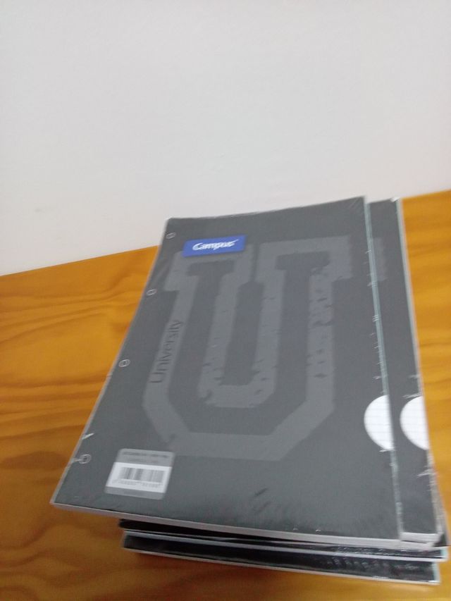 Hojas de bloc de cuadritos