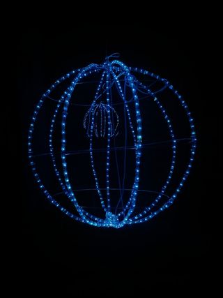 Bola de Navidad azul