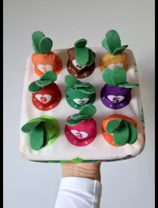 Zanahorias juguete Montessori bebé 🚼🥕