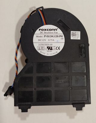 Ventilador de refrigeración para CPU