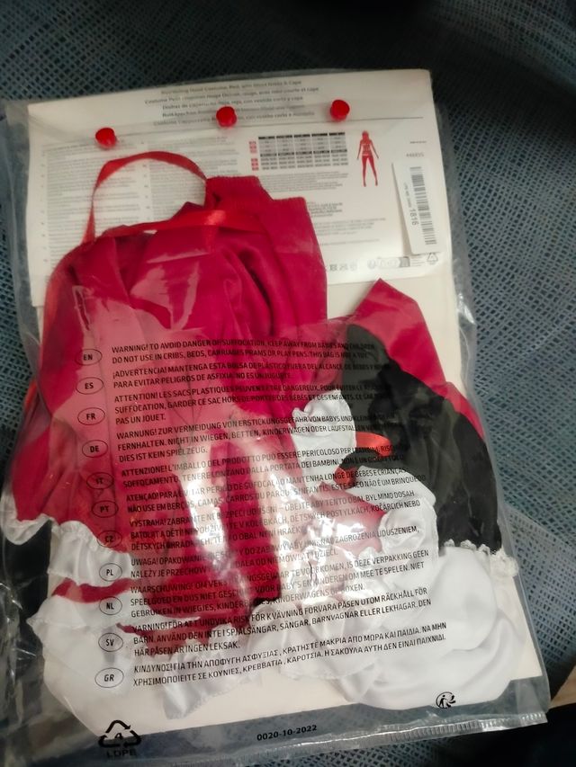 Smiffys Disfraz de Caperucita Roja