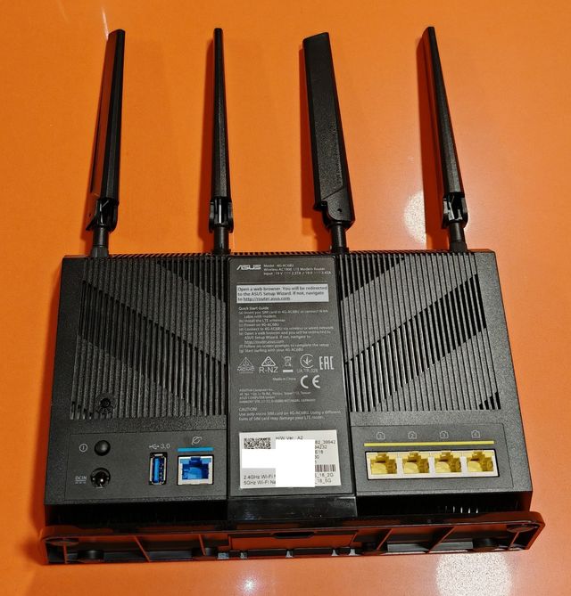 Router Asus 4G-AC68U Dual (WAN y 4G) COMO NUEVO