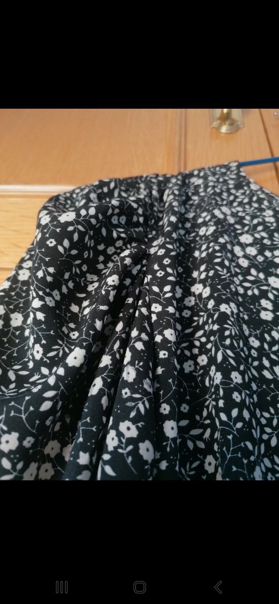 Vestido corto estampado floral