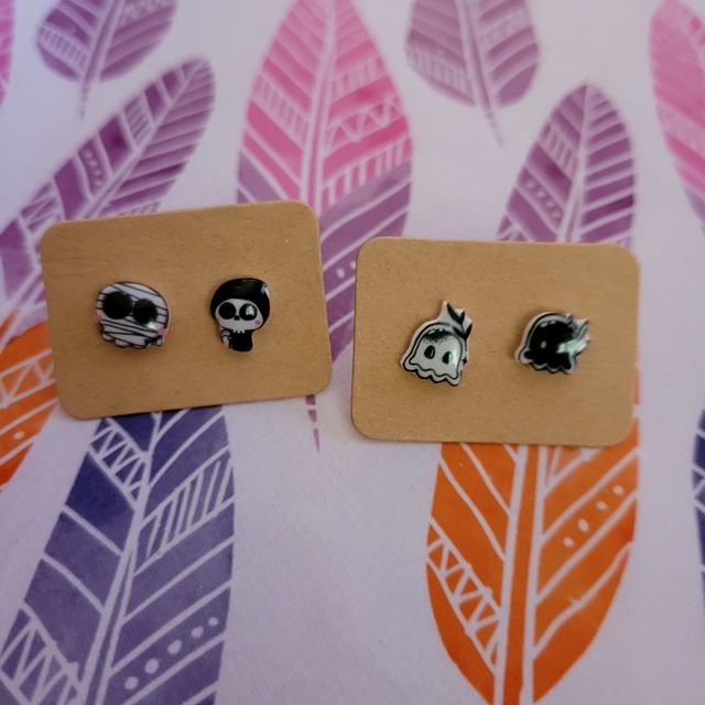 Pendientes fantasmas 👻