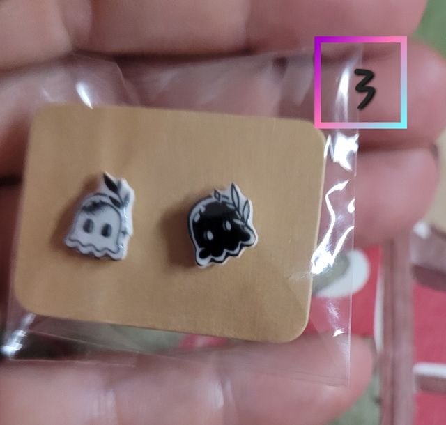 Pendientes fantasmas 👻