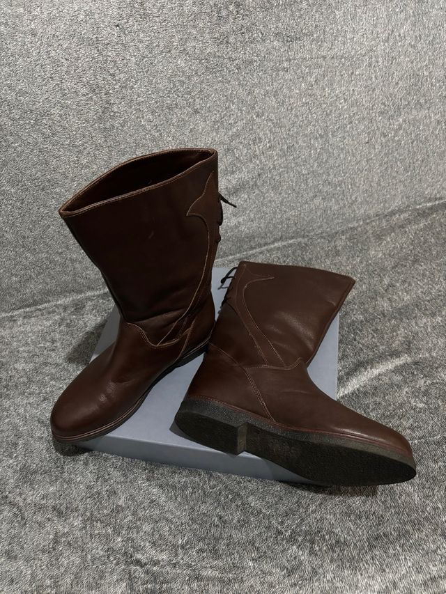 Stivali vera pelle interno pelliccia Made in Italy